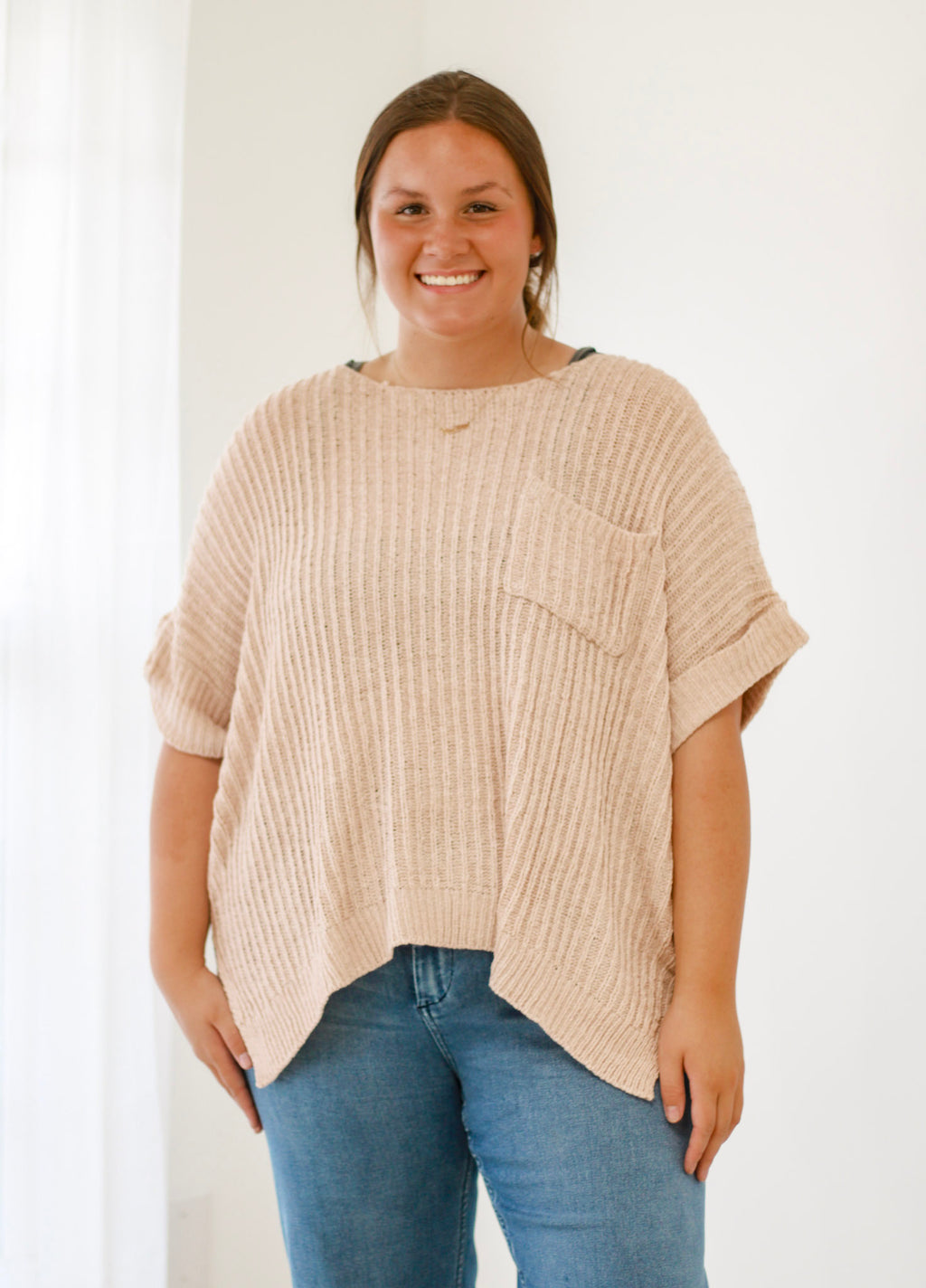 Classic Sophistication Boxy Top – Allure Clothing Boutique