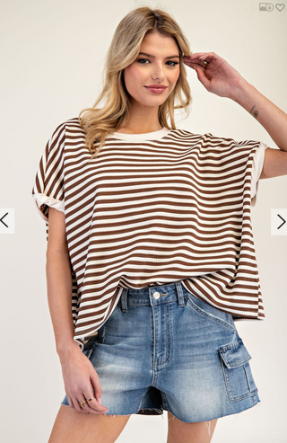 You're The Only One Striped Top