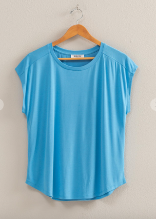 Just So Basic Tee in Blue