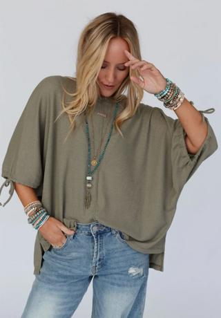 Little Lark Tee in Olive