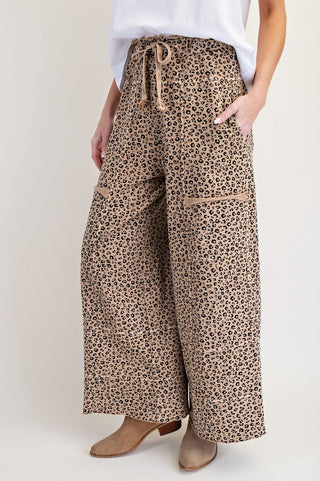 Wild & Free Animal Print Pants