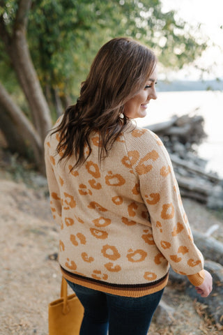 Mustard For Days Leopard Sweater