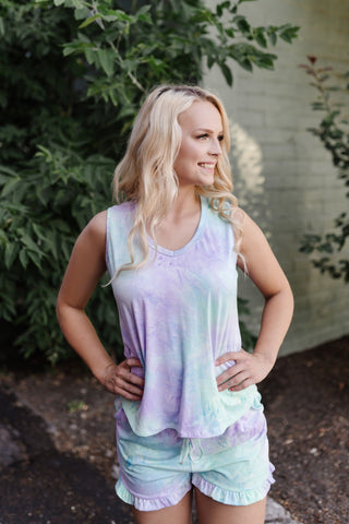 Pixie Dust Tie Dye Top