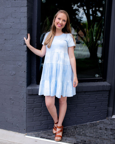 Beach Party Tiered Dress  Allure Clothing Boutique
