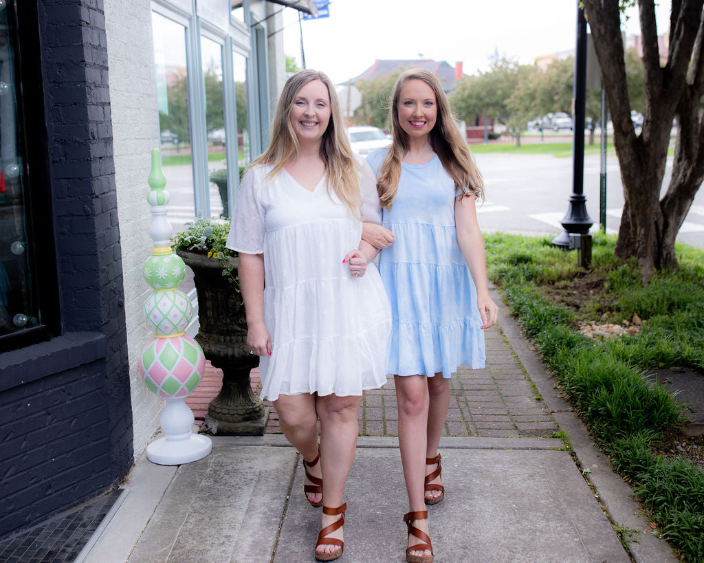 Beach Party Tiered Dress – Allure Clothing Boutique