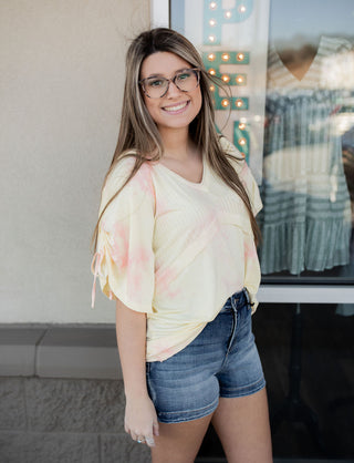 Lemon Creamsicle Top