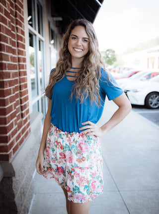 Pick Me Floral Skirt