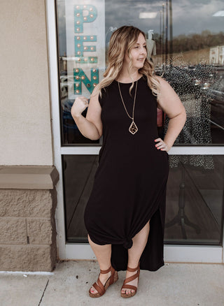 Back in Black Maxi Dress