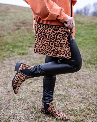 Leopard Booties