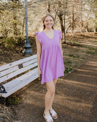 Could You Imagine Dress in Orchid