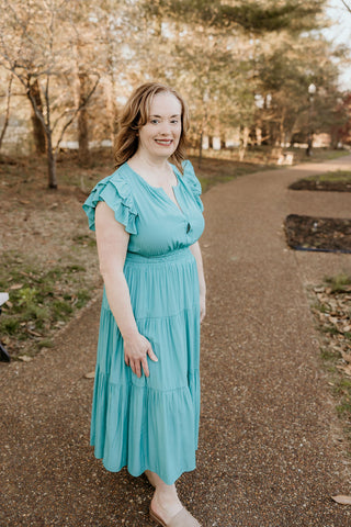 She's Jaded Midi Dress