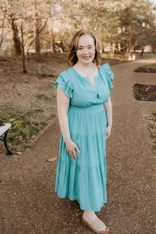 She's Jaded Midi Dress