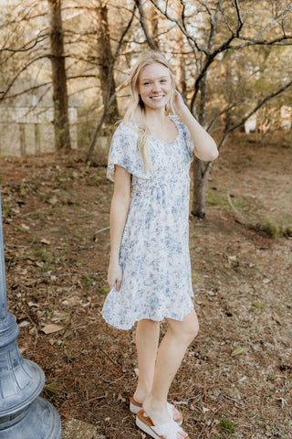It's the Right Time Floral Dress