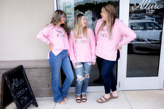 Going Places Corded Sweatshirt