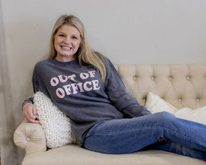 Out of Office Corded Sweatshirt