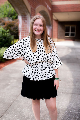 On The Clock Blouse