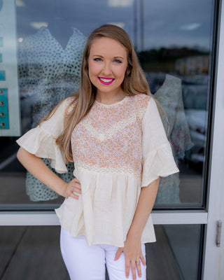 I'm the Only Babydoll Top