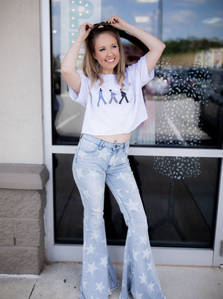 Distressed Vintage Tee- Beatles
