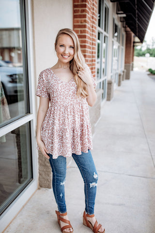 Lovely Leopard Babydoll