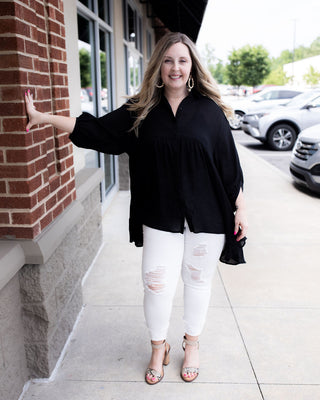 All Sass Black Tunic