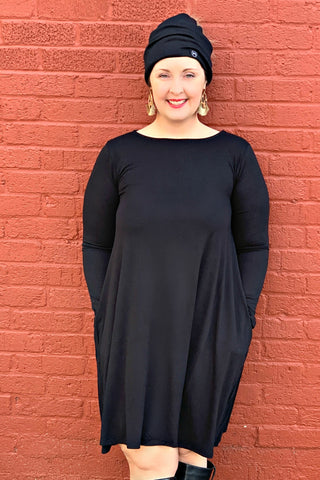 Black Swing Dress