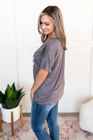 Live A Little Happy Camper Boyfriend Tee