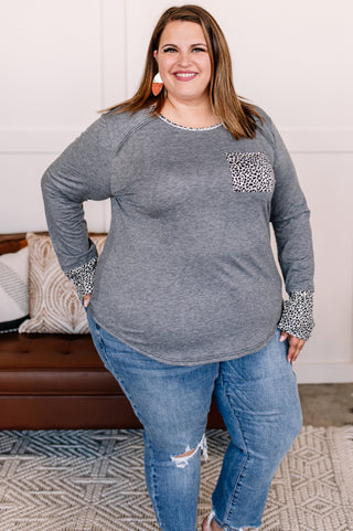 Changed Your Tune Leopard Accent Top