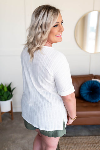 Don't Rock The Boat Top In White