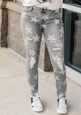 Super Star Status Distressed Jeans