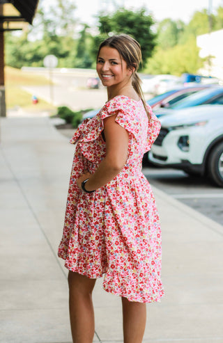 A Fresh Start Floral Dress