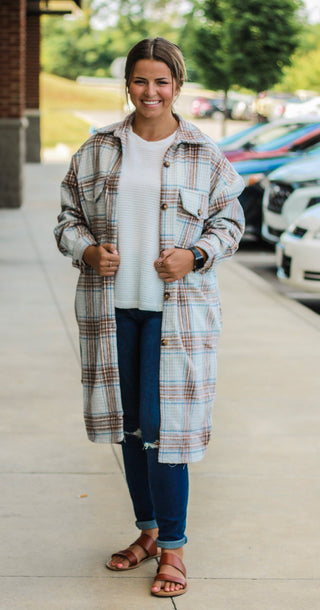 Plaid About You Jacket