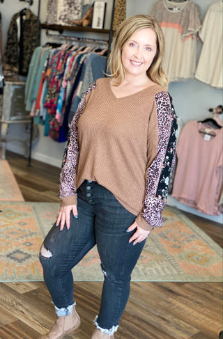 Cold Brew Waffle Knit