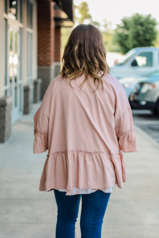 No Judgement Here Short Kimono