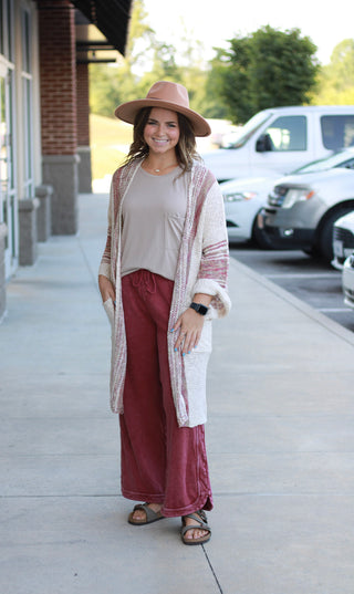 Wine & Dine Drawstring Pants