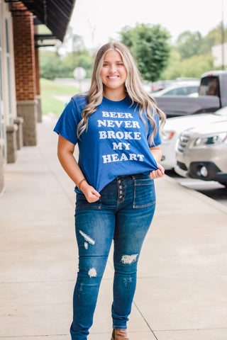 Beer Never Broke My Heart Tee
