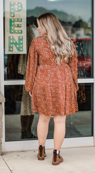 Sprinkle of Cinnamon Dress