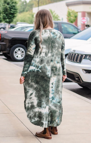 Sights Set on You Olive Dress