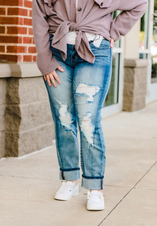 Judy Blue- Life's A Bleach Splash Jeans