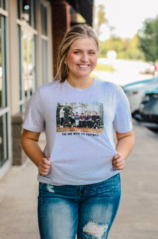 The One with the Football Tee