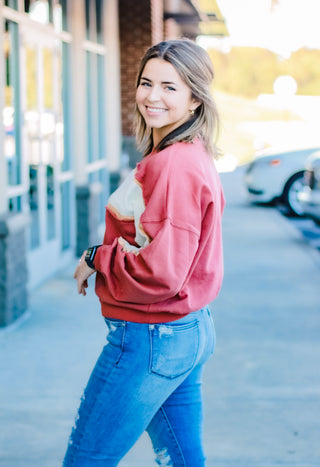 Racing Stripes Pullover