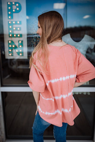 Surf's Up Tie Dye Top