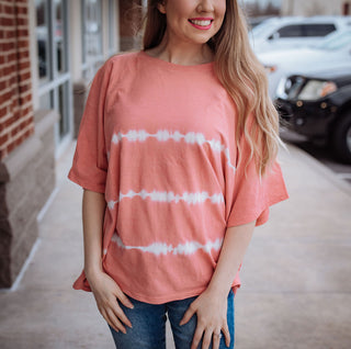 Surf's Up Tie Dye Top