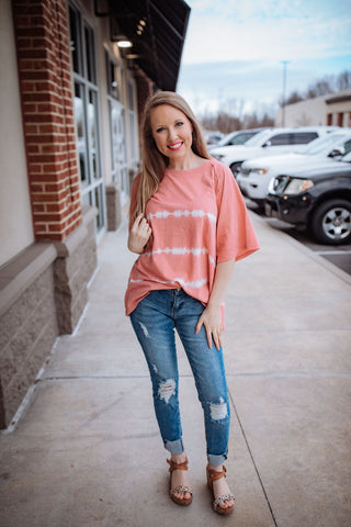 Surf's Up Tie Dye Top