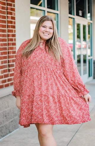 Holiday Floral Dress