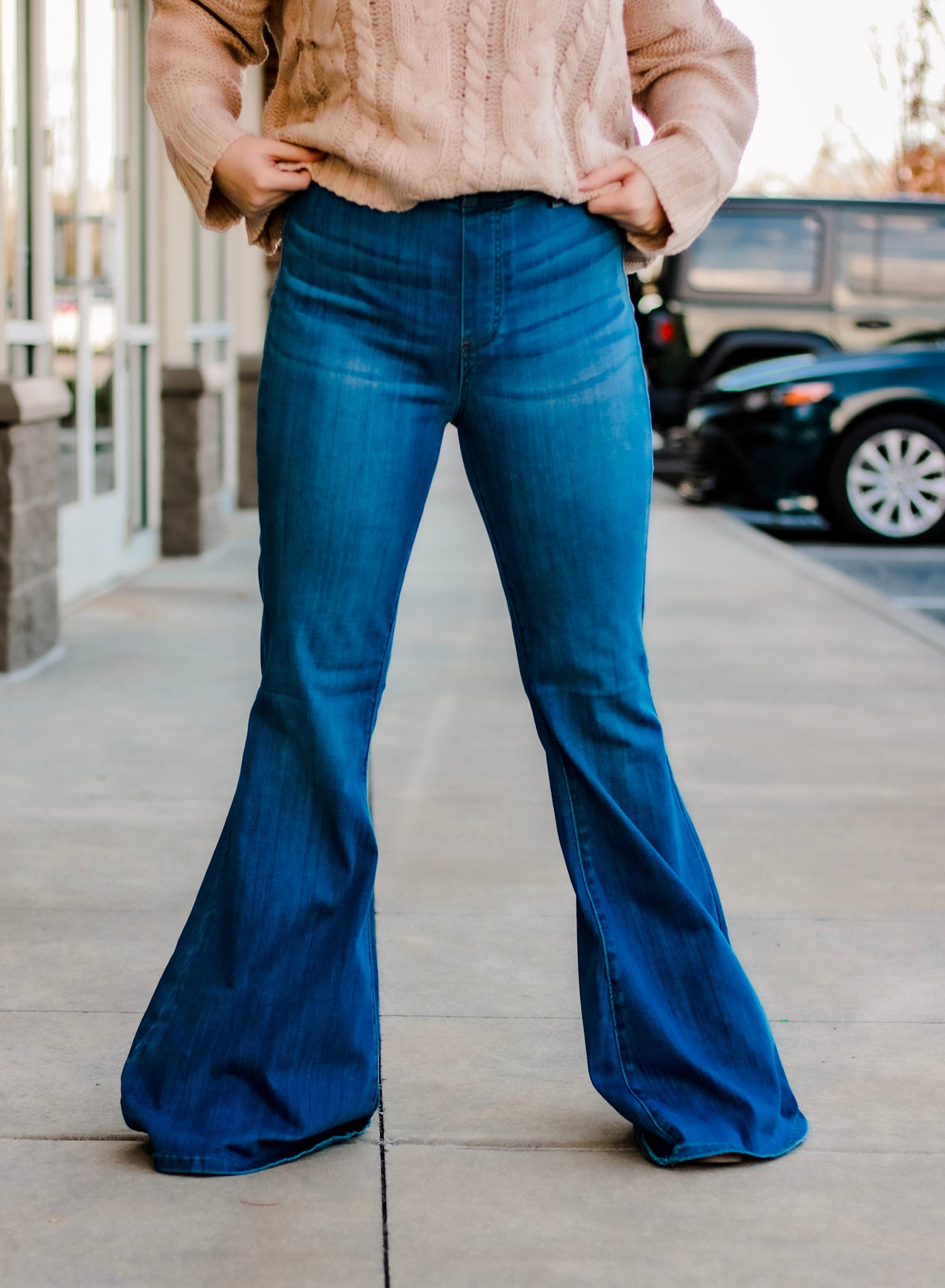 Judy Blue Hi Waist Pull-On Super Flares