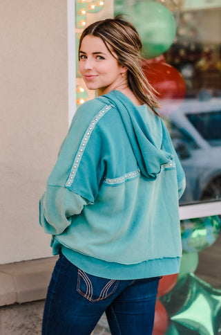 Ladies Night Out Studded Top