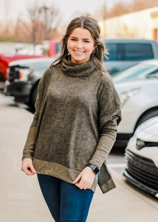 Just Hangin' Around in Dark Olive