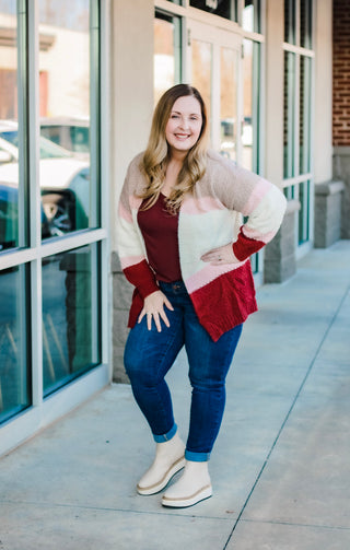 Raspberry Madness Cardigan