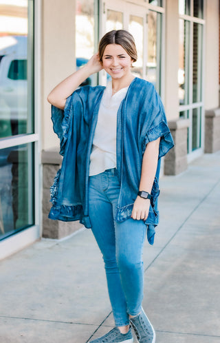 Denim Days Kimono