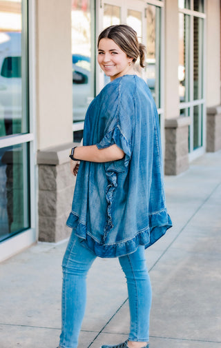 Denim Days Kimono